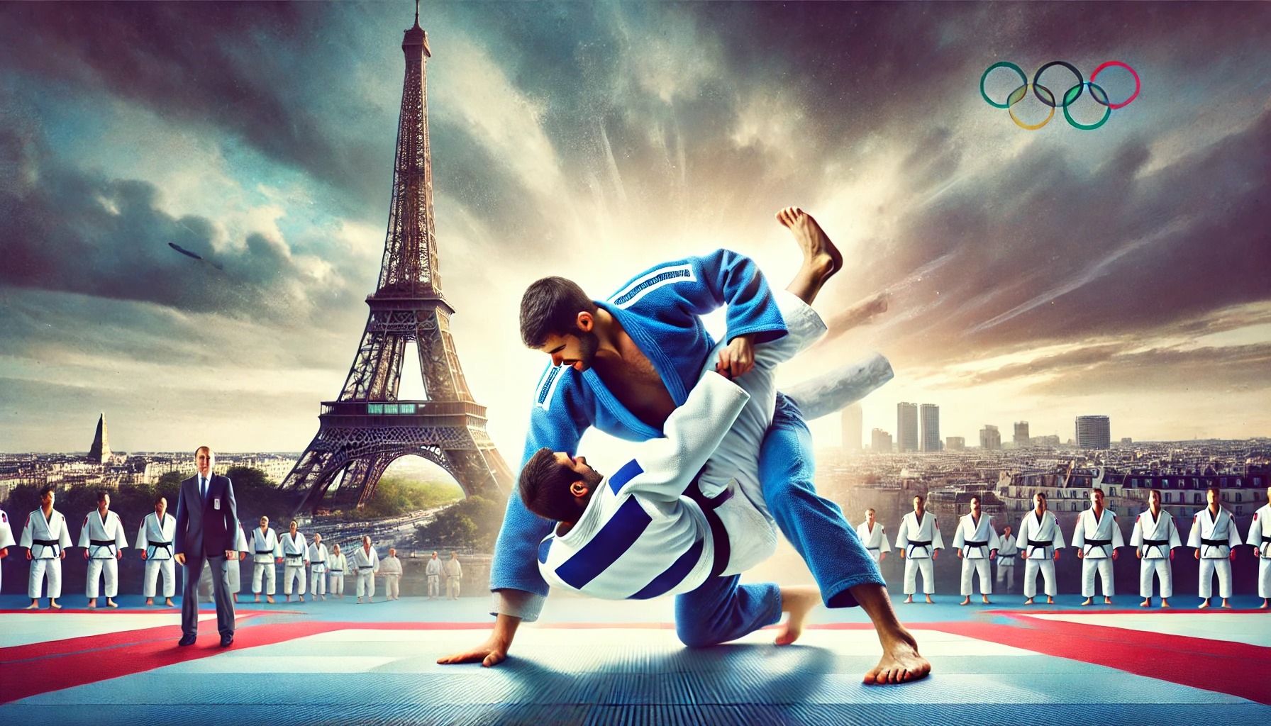 Judo at the Paris Olympics is no longer JUDO but Wrestling